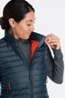 Безрукавка Rab Microlight Vest Wmns жіноча Tempest Blue XL синя - изображение 2