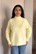 Светр INEDIT 10619-1 Yellow ONE SIZE - изображение 1