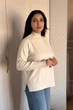 Светр INEDIT 10619-1 Ivory ONE SIZE - изображение 2