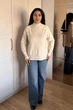 Светр INEDIT 10619-1 Ivory ONE SIZE - изображение 5
