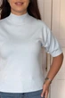 Светр INEDIT 10849 Light-Blue ONE SIZE - изображение 2
