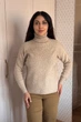 Светр INEDIT 10626 Beige ONE SIZE - зображення 1