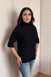 Светр INEDIT 10867 Black ONE SIZE - зображення 2