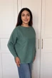 Светр INEDIT 10612 Green-Sea ONE SIZE - зображення 2