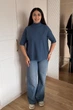 Светр INEDIT 10847 Indigo ONE SIZE - зображення 5