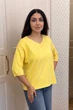 Светр INEDIT 10852 Yellow ONE SIZE - зображення 2
