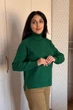 Светр INEDIT 10626 Green ONE SIZE - изображение 2