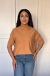 Светр INEDIT 10847 Caramel ONE SIZE - изображение 1