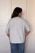 Светр INEDIT 10850-1 Light-Grey ONE SIZE - изображение 3