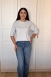 Светр INEDIT 10850-1 Light-Grey ONE SIZE - изображение 5