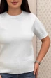 Светр INEDIT 10864 Light-Blue ONE SIZE - изображение 4
