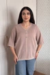 Светр INEDIT 10863 Dry-Rose ONE SIZE - изображение 1