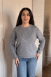 Светр INEDIT 10622 Grey ONE SIZE - изображение 1