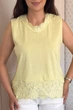 Футболка INEDIT 50052 Lime ONE SIZE - зображення 4