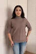 Светр INEDIT 10867 Mokko ONE SIZE - изображение 5