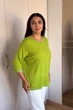 Светр INEDIT 10858 Pistachio ONE SIZE - изображение 2