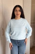 Светр INEDIT 10621 Light-Blue ONE SIZE - изображение 1
