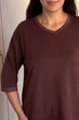 Светр INEDIT 10858 Brown ONE SIZE - изображение 5