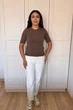 Светр INEDIT 10842 Brown ONE SIZE - изображение 4