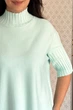 Светр INEDIT 10847 Light-Green ONE SIZE - изображение 4