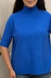 Светр INEDIT 10847 Royal-Blue ONE SIZE - изображение 4