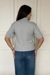 Светр INEDIT 10849 Light-Grey ONE SIZE - зображення 3