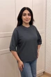 Светр INEDIT 10860 Dark-Grey ONE SIZE - изображение 2