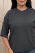 Светр INEDIT 10860 Dark-Grey ONE SIZE - изображение 4