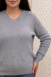 Светр INEDIT 10627 Grey ONE SIZE - изображение 5