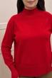 Светр INEDIT 10619-1 Red ONE SIZE - изображение 4