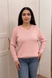 Светр INEDIT 10627 Pudra ONE SIZE - изображение 1