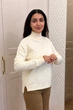 Светр INEDIT 10624 Latte ONE SIZE - изображение 2