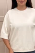 Светр INEDIT 10860 White ONE SIZE - зображення 4