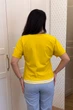 Футболка INEDIT 50032 Yellow M - изображение 3