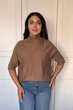 Светр INEDIT 10847 Capucino ONE SIZE - изображение 1