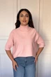 Светр INEDIT 10847 Pink ONE SIZE - изображение 1