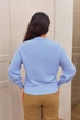 Светр INEDIT 10609 Blue ONE SIZE - изображение 3