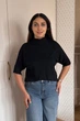 Светр INEDIT 10857 Black ONE SIZE - изображение 1