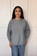 Светр INEDIT 10612 Grey ONE SIZE - зображення 4