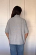 Светр INEDIT 10847 Light-Grey ONE SIZE - изображение 3