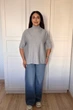 Светр INEDIT 10847 Light-Grey ONE SIZE - изображение 4