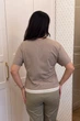 Футболка INEDIT 50032 Beige M - изображение 3