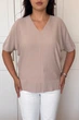 Светр INEDIT 10856 Beige ONE SIZE - изображение 2