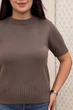 Светр INEDIT 10864 Mokko ONE SIZE - изображение 4