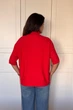 Светр INEDIT 10847 Red ONE SIZE - изображение 3