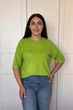 Светр INEDIT 10850-1 Pistachio ONE SIZE - зображення 1