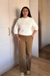 Светр INEDIT 10609 White ONE SIZE - изображение 6