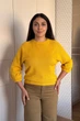 Светр INEDIT 10609 Mustard ONE SIZE - изображение 1
