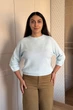 Светр INEDIT 10609 Light-Blue ONE SIZE - изображение 1