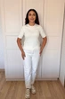 Светр INEDIT 10842 White ONE SIZE - изображение 4